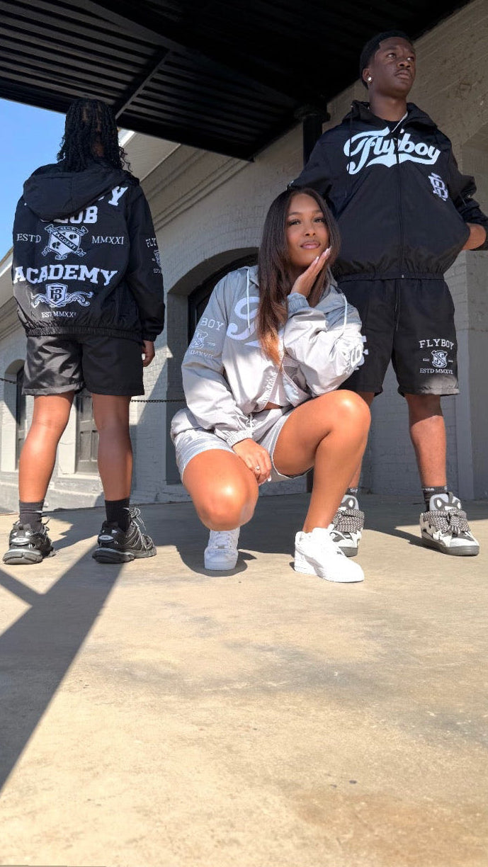 Fly boy windbreaker sets